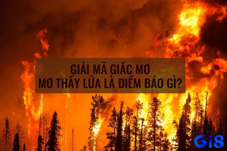Cùng gi8 khám phá giải mã giấc mơ thấy lửa chi tiết nhé!